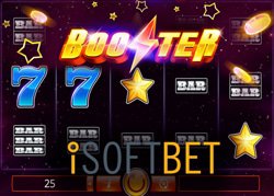 Nouvelle machine à sous Booster d'iSoftBet