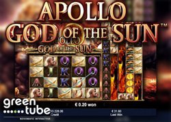 Nouvelle machine à sous Apollo God of the Sun bientôt disponible
