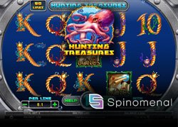 Nouvelle machine a sous Hunting Treasures de Spinomenal