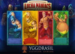 Nouvelle machine a sous Lucha Maniacs de Yggdrasil Gaming