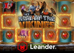 Nouvelle machine a sous Rise of the Vikings de Leander Games