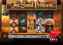 Nouvelle machine a sous The Sand Princess de 2by2 Gaming