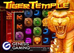 Nouvelle machine a sous Tiger Temple de Genesis