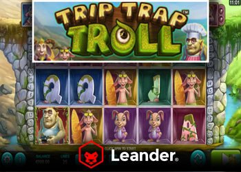 Nouvelle machine a sous Trip Trap Troll de Leander Games