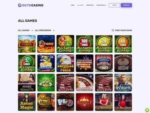 Octo Casino games