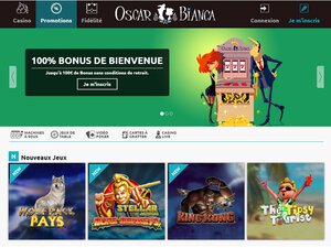 Oscar Bianca Casino website