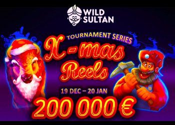 partagez 200000€ en participant à la promo xmas reels sur wild sultan casino