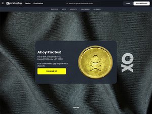 PiratePlay Casino website