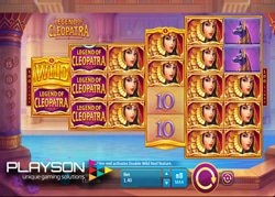 Playson lance la machine a sous en ligne Legend of Cleopatra