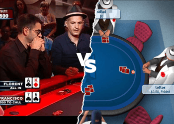 poker en direct vs poker en ligne