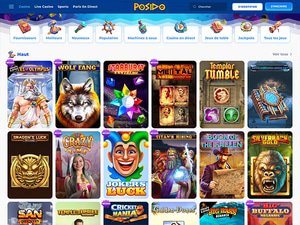 Posido Casino games