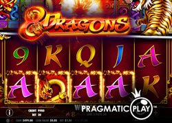 Pragmatic Play a récemment lancé la machine à sous 8 Dragons