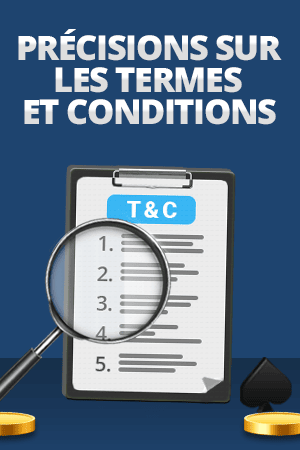 termes et conditions