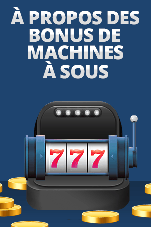 bonus de machines à sous