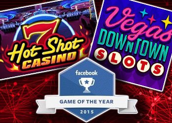 Hot Shot Casino et Vegas Downtown Slots nominées en 2015