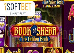 Profitez du jeu de casino online francais Book Of Sheba d iSoftBet