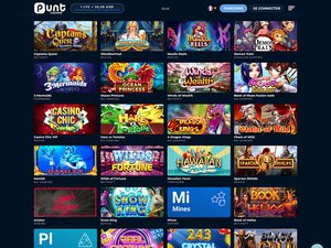 Punt Casino games