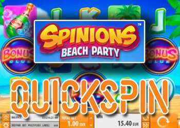 Quickspin lance la machine à sous Spinions Beach Party