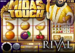 Rival Gaming a lancé sa nouvelle machine à sous Midas Touch