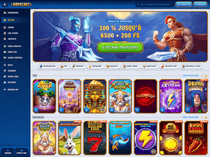 RomiBet Casino website