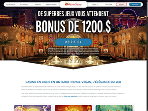 Royal Vegas Casino website