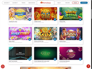 Royal Vegas Casino games