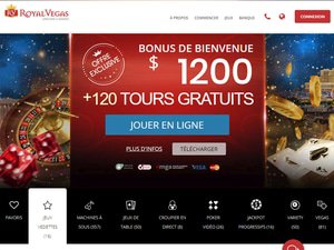 Royal Vegas Casino website