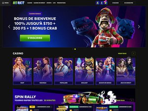 RTbet Casino website