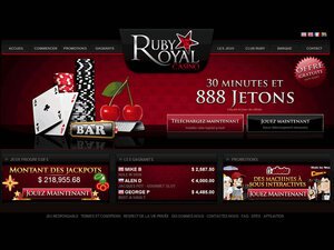 Casino Ruby Royal website