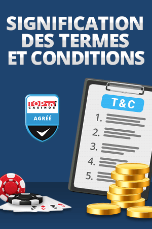 termes et conditions