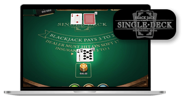 single deck blackjack netent