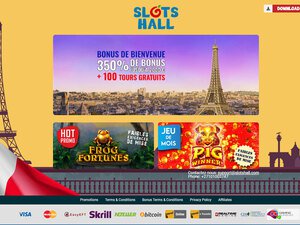 Slotshall Casino website