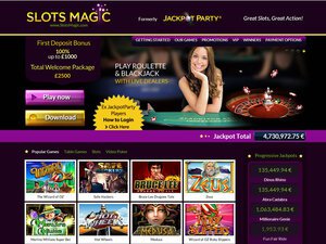 Slots Magic Casino games