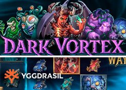 Sortie imminente de la machine a sous Dark Vortex d Yggdrasil