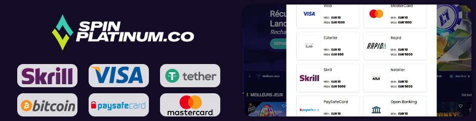 options bancaires de spin platinum casino
