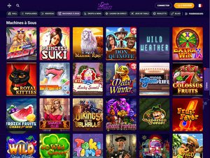 SpinSpirit Casino games