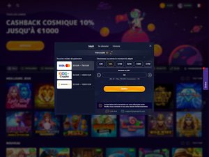 SpinSpirit Casino cashier