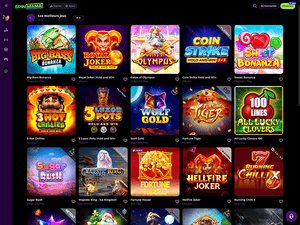 Spinmama Casino games