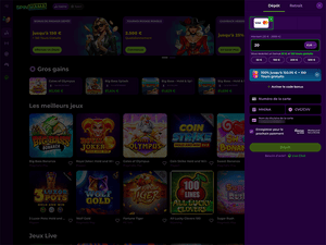 Spinmama Casino cashier