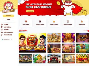 Supacasi Casino website