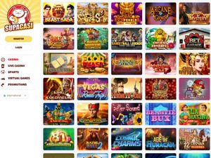 Supacasi Casino games