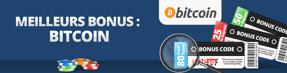 meilleurs bonus bitcoin