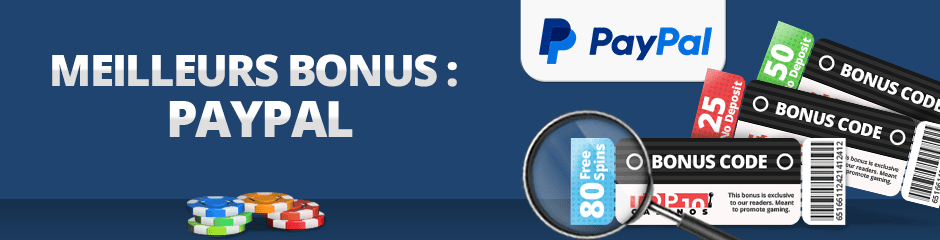 meilleurs bonus paypal