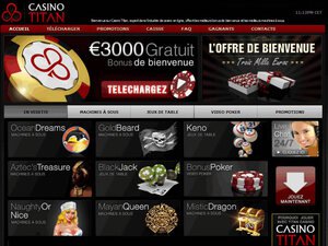 Casino Titan website