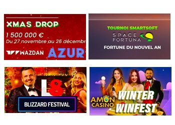 top 10 des meilleurs tournois en fin d'année sur les casinos français