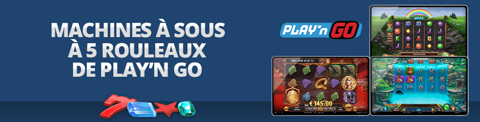 top jeux à 5 rouleaux de playngo