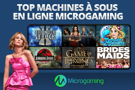 meilleures machines à sous microgaming
