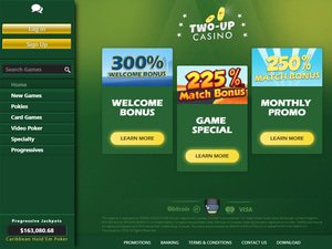 Two Up Casino games