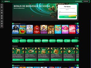Uspin Casino website