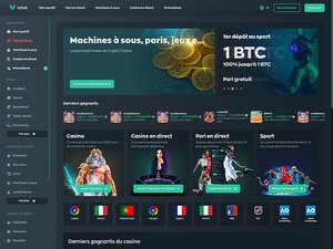 Vave Casino website
